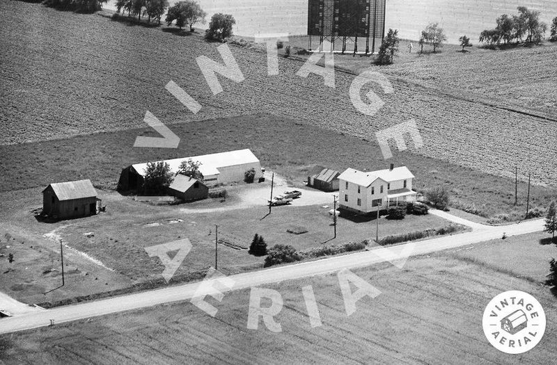 Tuscola Drive-In Theatre - Old Aerial (newer photo)